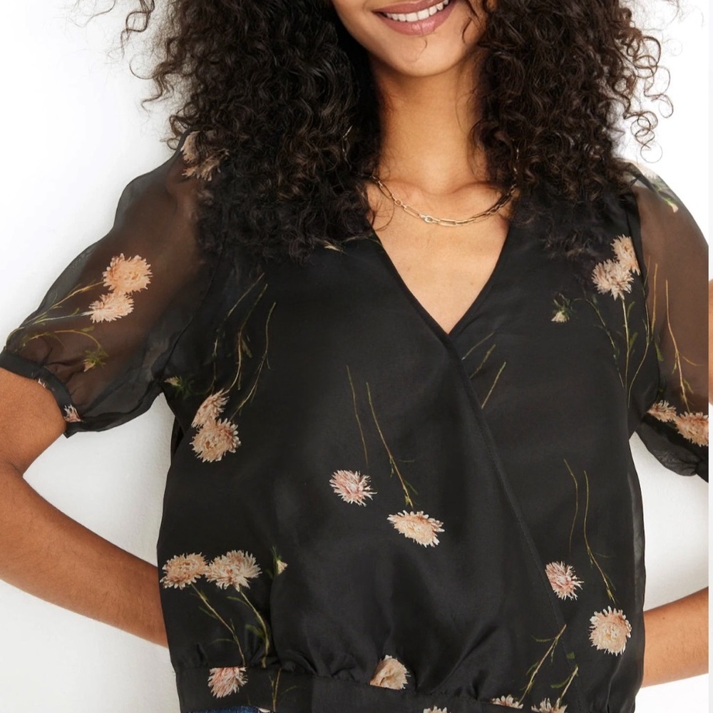 Madewell Silk Top
